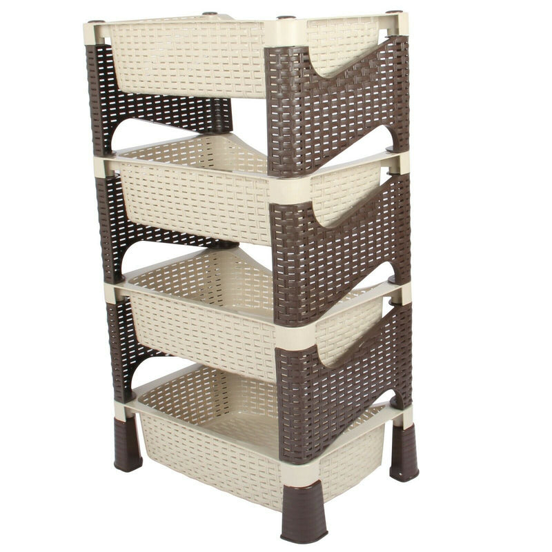 4 Tier Fruit Vegetable Storage Rack Stand.