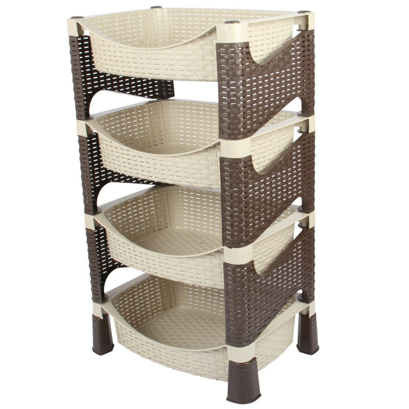 4 Tier Fruit Vegetable Storage Rack Stand.