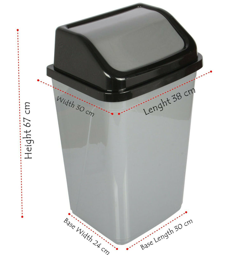 Swing Waste Dustbin - 50L