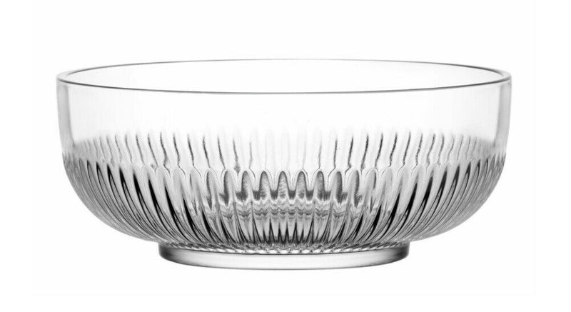 Elegant Large Glass Serving Salad Bowl - Elevate Your Dining Experience!