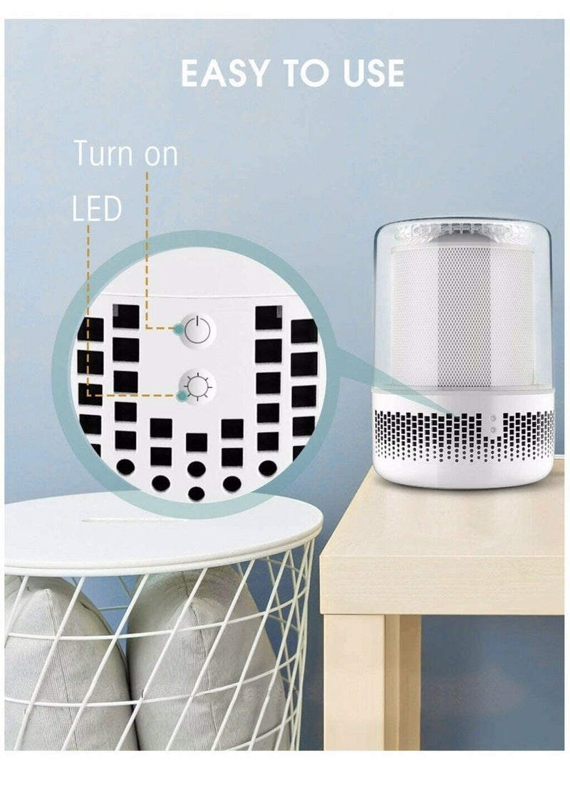 Air Purifier Air Cleaner. True HEPA and Active Carbon Filters. Room Purifier.
