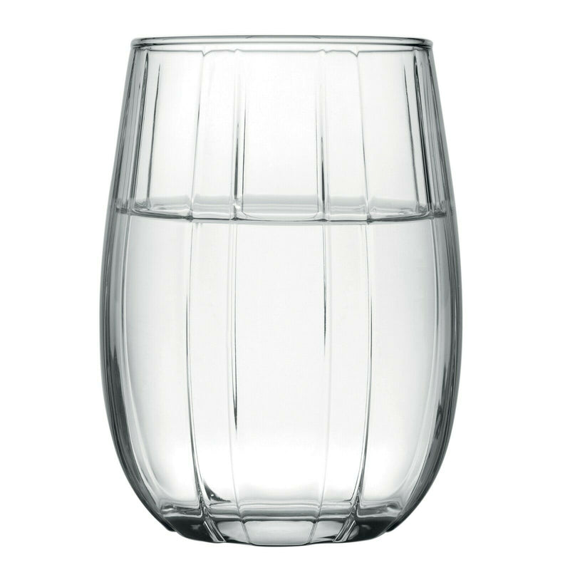 Tumbler Glasses. Water/Whisky/Juice Glass Set. (Pack of 6) (380 cc/ml)