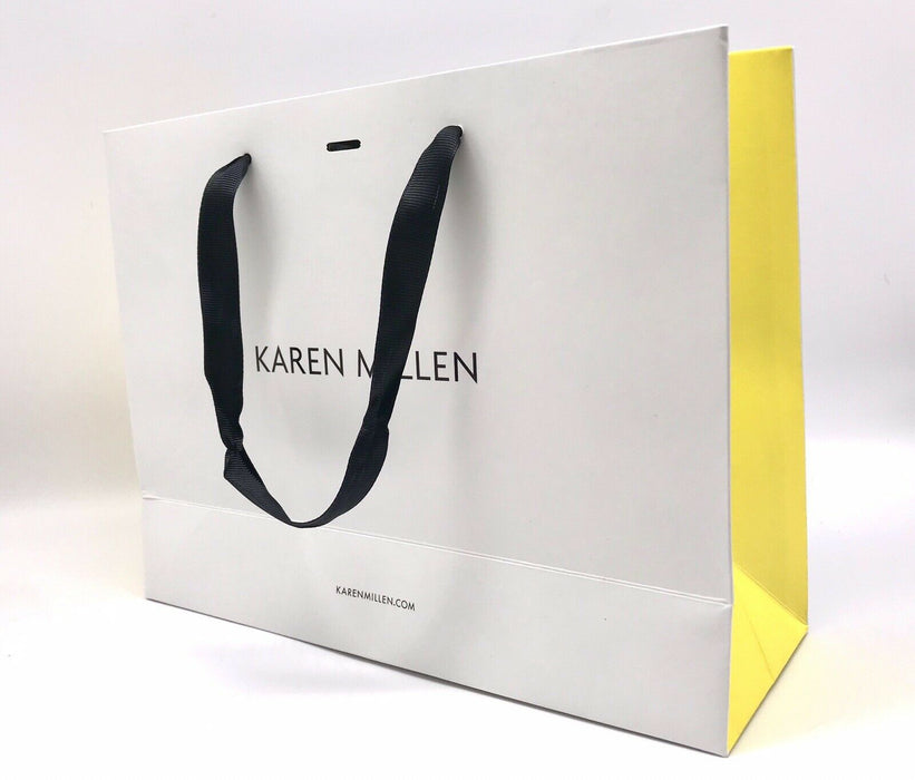 Karen Millen Large Gift Shopping Carrier Bag. (Box of 50) (550 x 410 x 180 mm)