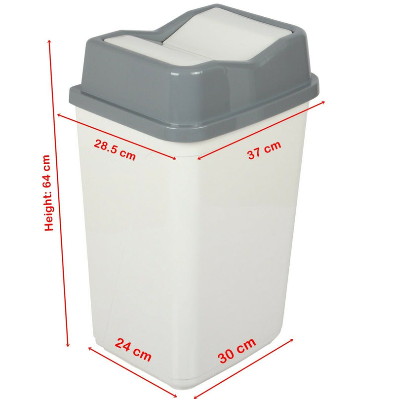 Butterfly Swing Waste Bin - 50L