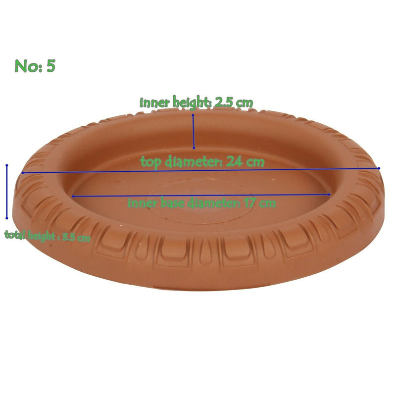 Plant Pot Saucer Decorative