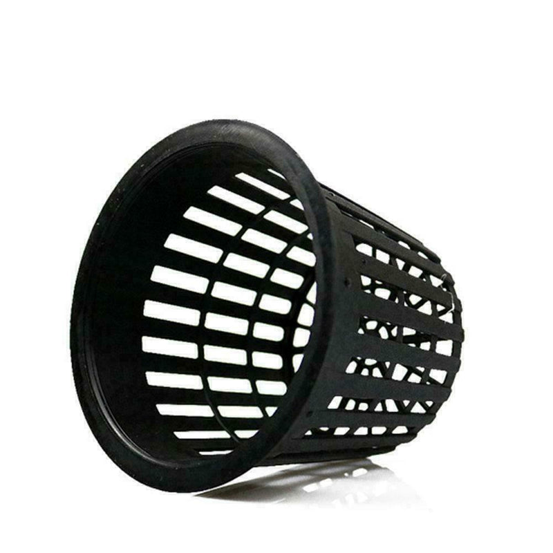 Extra Small Net Cup Pots Baskets. Plastic Hydroponic Pond. (10.000pcs) (0.1 Lt)
