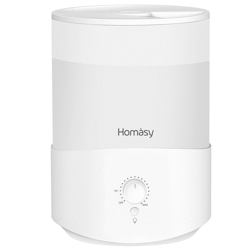 2.5L Cool Mist Humidifier Aroma Diffuser with Warm Night Lights. 28dB Quiet.