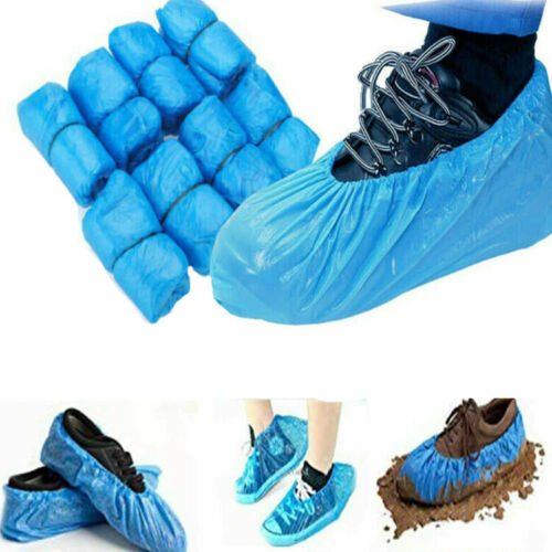 Disposable Overshoes Shoe Boot Covers. (16 inch) (Box of 2000)