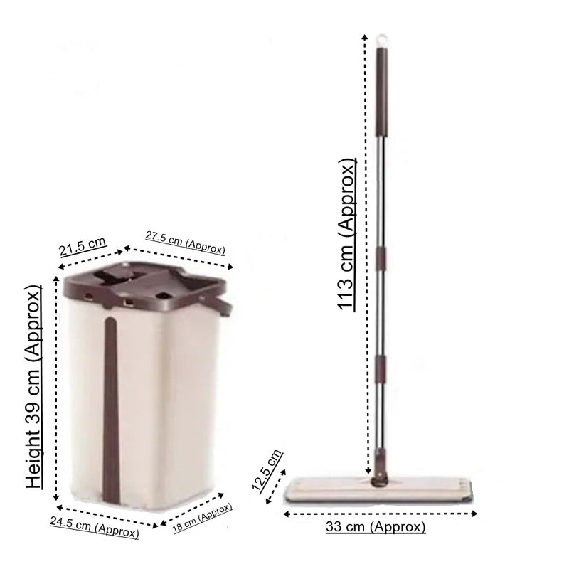 Flat Squeeze Mop & Bucket - ZP300