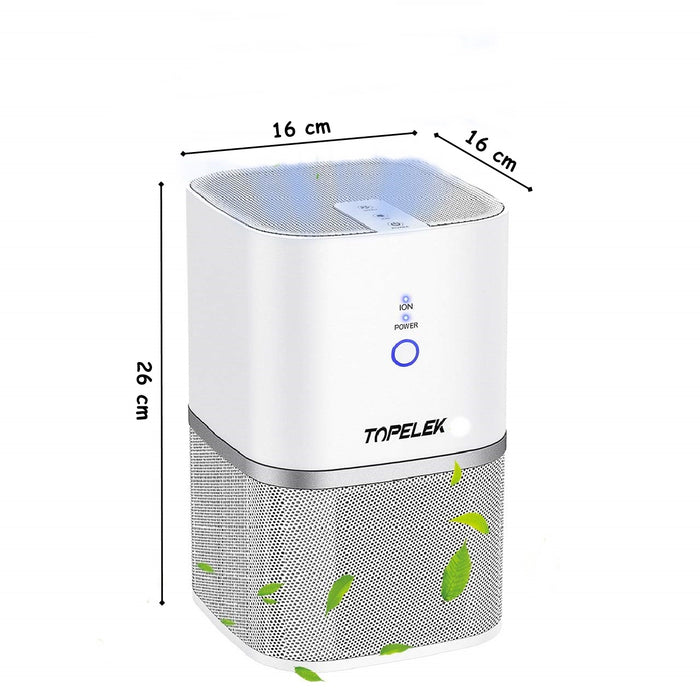 Air Purifier Air Cleaner. True HEPA and ION. Room Purifier. 2-Wind Speed.