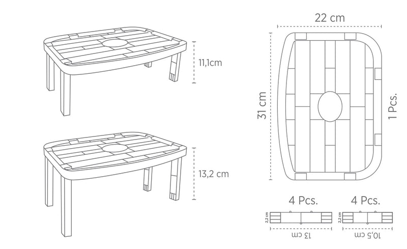 Cupboard Shelf Organizer. Kitchen Cabinet Shelf. (Clear)