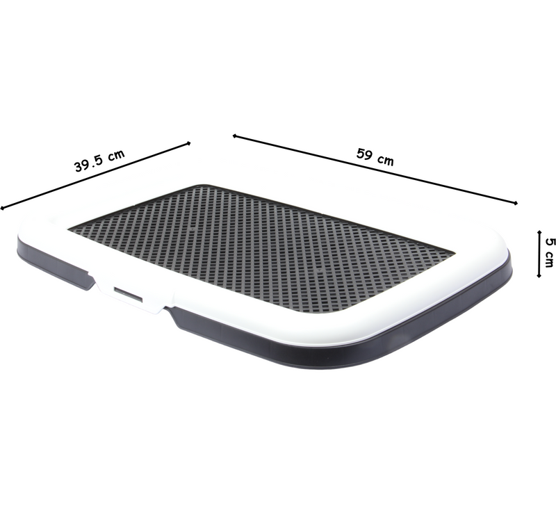 Puppy Litter Tray Training. Dog Litter Pad.
