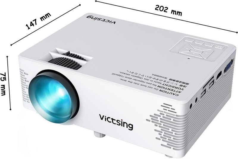 Mini Projector. Portable Video Projector for Home Theater Movie Projector.