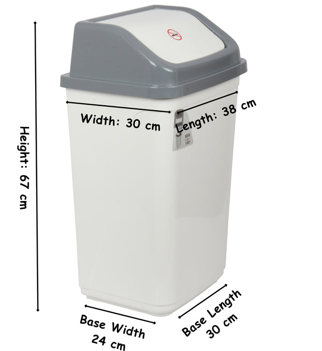 Swing Waste Dustbin - 50L