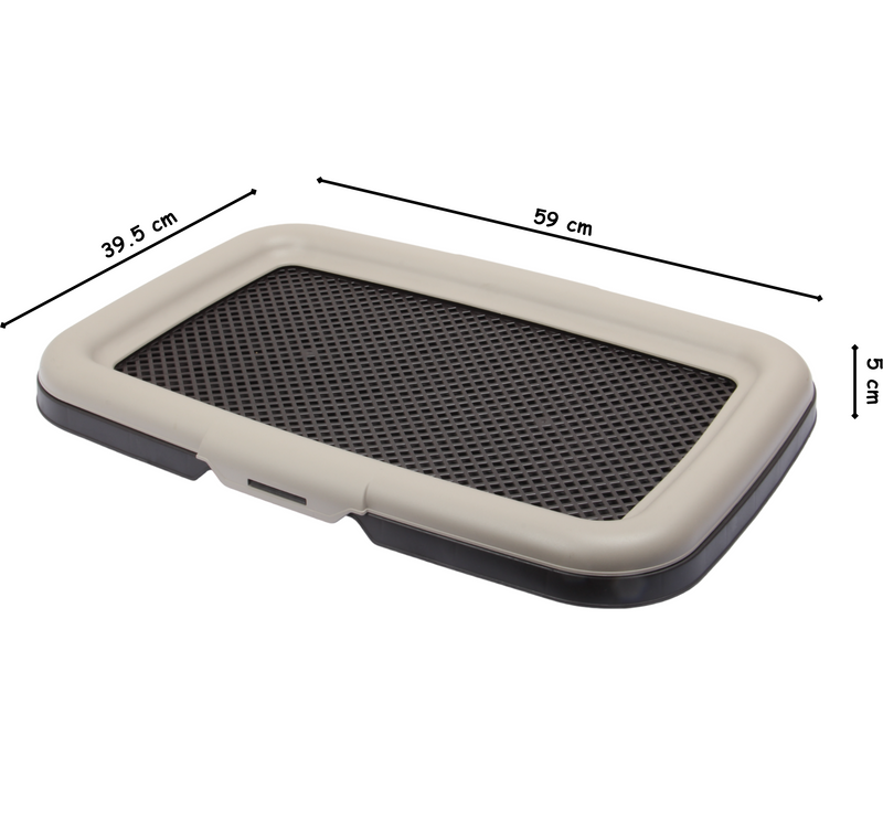 Puppy Litter Tray Training. Dog Litter Pad.