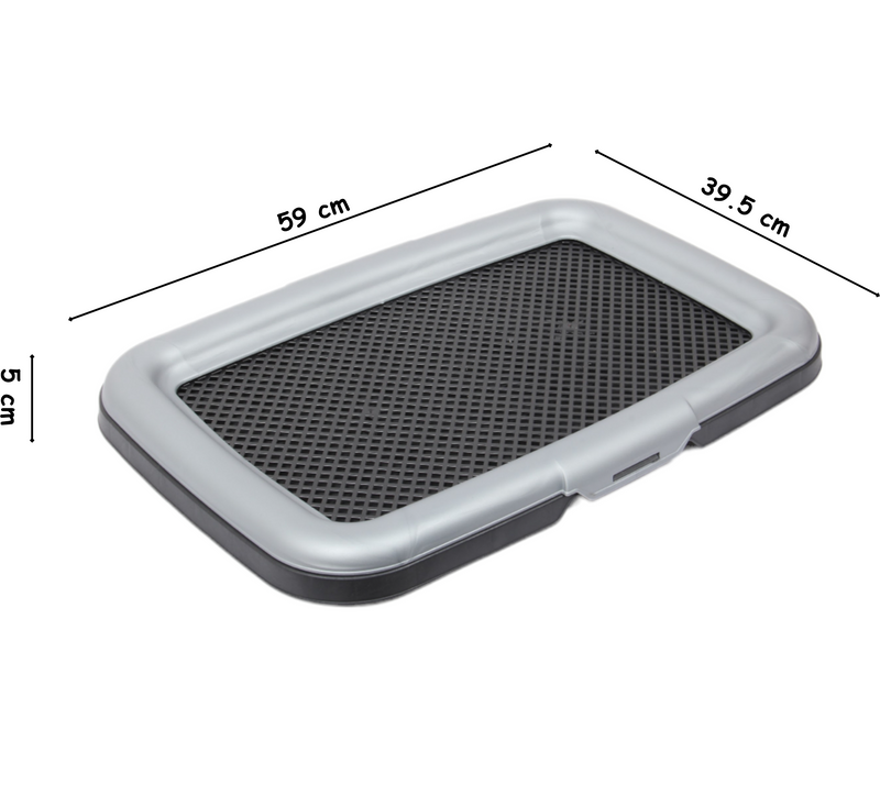 Puppy Litter Tray Training. Dog Litter Pad.