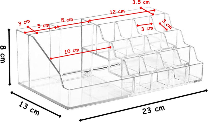 Makeup Organiser. Acrylic Cosmetic Organiser.