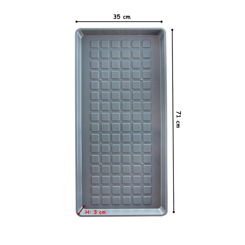 Shoe Tray. Shoe Drip Mat Tray. (35x71 cm) Plastic Multipurpose Tray.