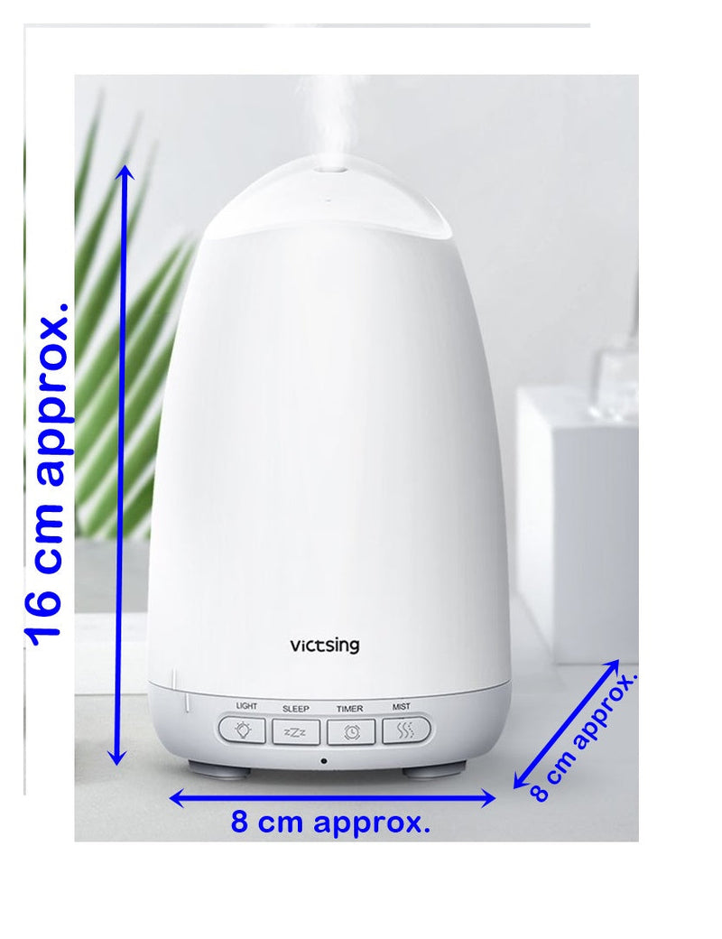 2x Victsing Aroma Diffusers. 150mL Essential Oil Diffusers. Aromatherapy Diffusers.