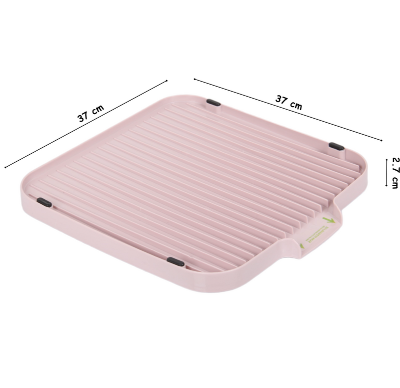 Sink-Side Dish Drianer Tray. (Double-Sided)