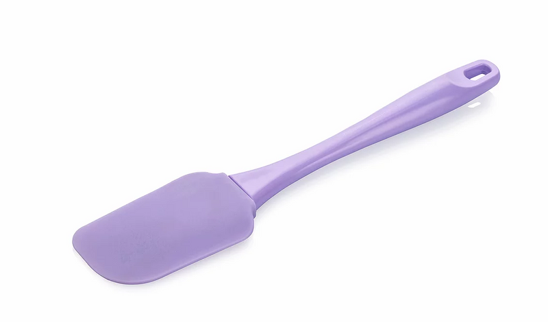 Silicone Cooking Baking Mixing Non-Stick Heat Resistant Spatula. (2 Pieces).