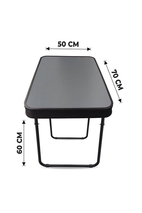 Folding Camping Table. Portable Lightweight Outdoor Picnic Table. (50x70 cm)