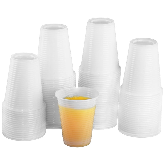 Plastic Disposable White Cups