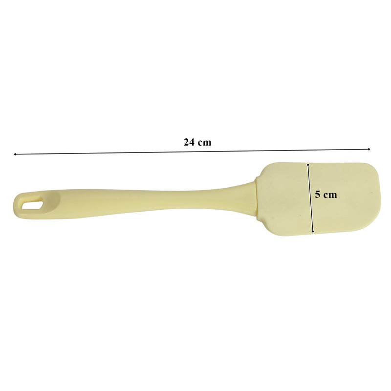 Silicone Cooking Baking Mixing Non-Stick Heat Resistant Spatula. (2 Pieces).